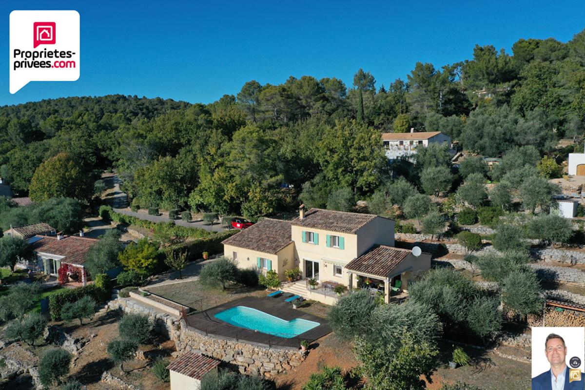 SAINT-CEZAIRE-SUR-SIAGNE GRANDE VILLA D'ENVIRON 161 M2 AVEC VUE DEGAGEE ET GRAND TERRAIN PAYSAGER DE 5050 M2 3