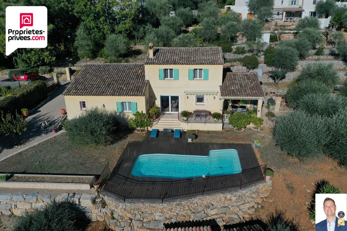 SAINT-CEZAIRE-SUR-SIAGNE GRANDE VILLA D'ENVIRON 161 M2 AVEC VUE DEGAGEE ET GRAND TERRAIN PAYSAGER DE 5050 M2 5