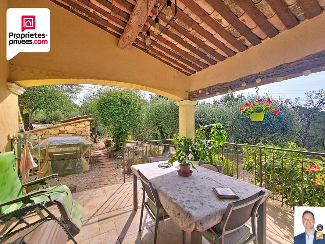 SAINT-CEZAIRE-SUR-SIAGNE GRANDE VILLA D'ENVIRON 161 M2 AVEC VUE DEGAGEE ET GRAND TERRAIN PAYSAGER DE 5050 M2 6