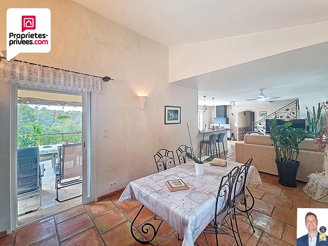 SAINT-CEZAIRE-SUR-SIAGNE GRANDE VILLA D'ENVIRON 161 M2 AVEC VUE DEGAGEE ET GRAND TERRAIN PAYSAGER DE 5050 M2 9