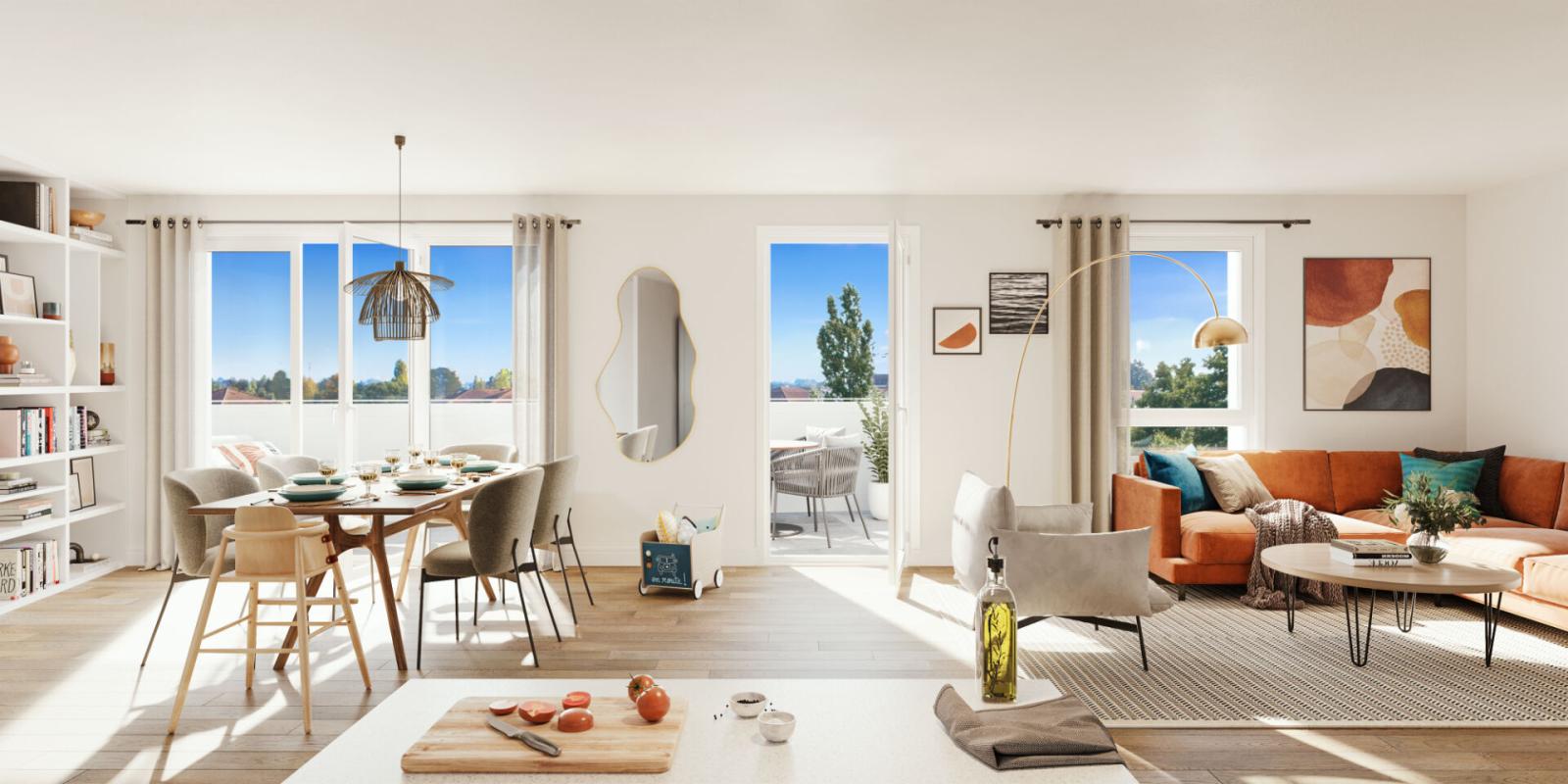 MEAUX Appartement 3 Pièces avec Terrasse et Parking Meaux (77100) 1