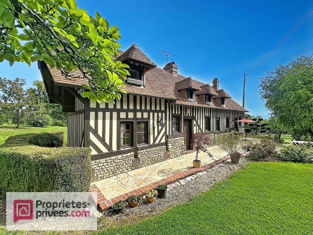 MANERBE AUTHENTIQUE LONGÈRE NORMANDE DE CARACTÈRE - PLUS D'UN HECTARE DE TERRAIN - À 20 MINUTES DE DEAUVILLE 6