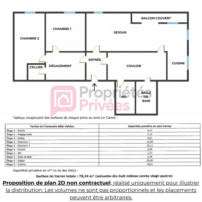 VILLENEUVE-D'ASCQ Appartement Villeneuve D'ascq 3 pièce(s) 78.24 m2 9