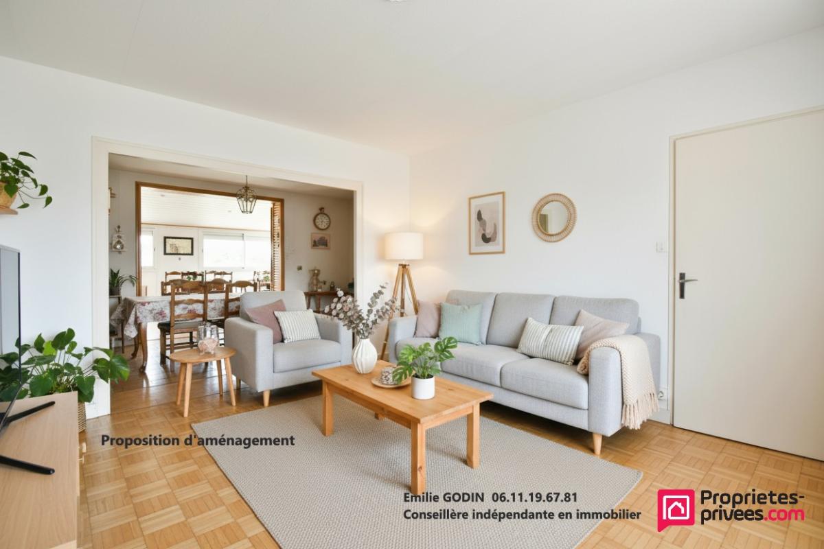MAULEVRIER Maison 6 pièce(s) 107 m2+Terrain constructible détachable avec accès indépendant 4