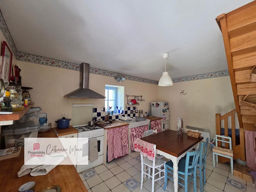 CLOHARS-CARNOET Finistère Sud, Clohars -Carnoët, longère de 125 m2,  6 pièces 5