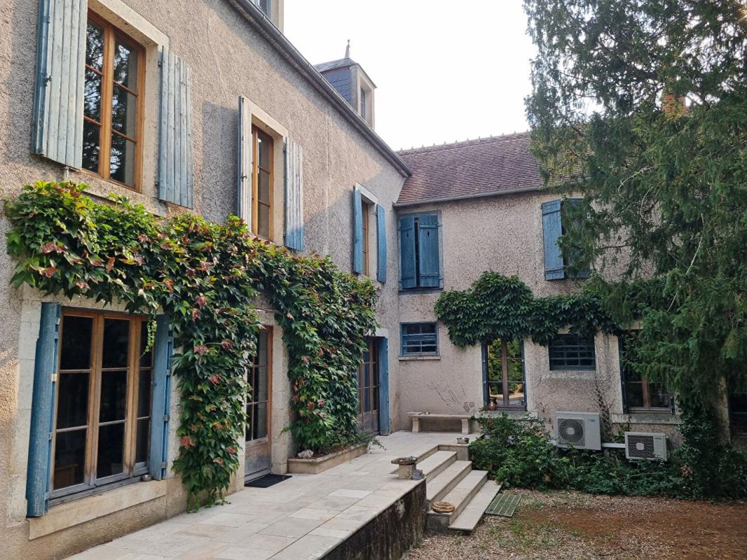 CHATEAUNEUF-SUR-CHER DEMEURE BOURGEOISE DU 19ème siècle au centre de CHATEAUNEUF SUR CHER 1
