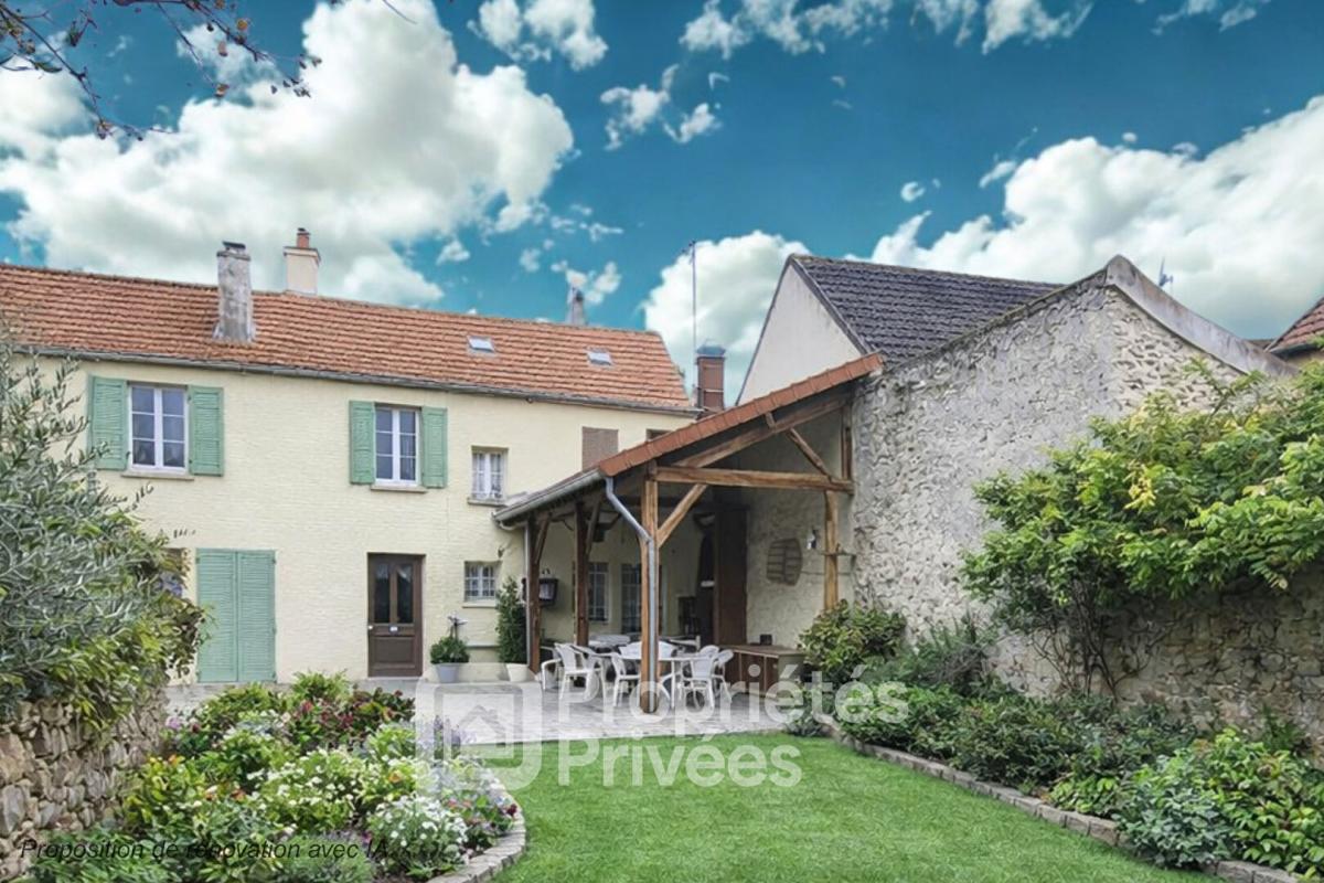 MARCOUSSIS Maison en hypercentre à rénover avec jardin et cave voûtée 12