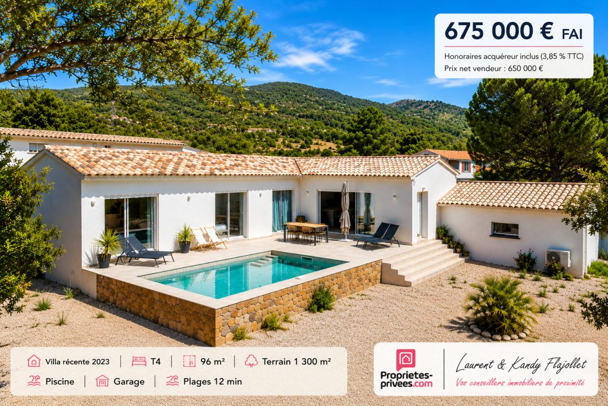 LECCI Maison T4 avec piscine  - 20137 LECCI - CORSE DU SUD - FRANCE 1