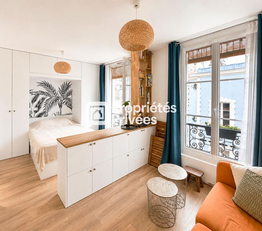 PARIS-11E-ARRONDISSEMENT 75011 - COUP DE COEUR - Studio rénové + meublé - Quartier Charonne 1