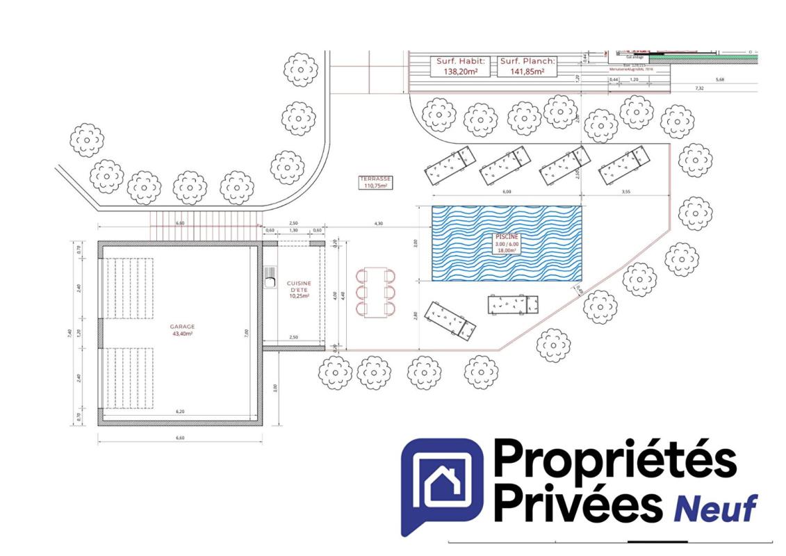 PEYRIAC-DE-MER PROJET Maison Peyriac De Mer 6 pièce(s) 138.20 m2 4