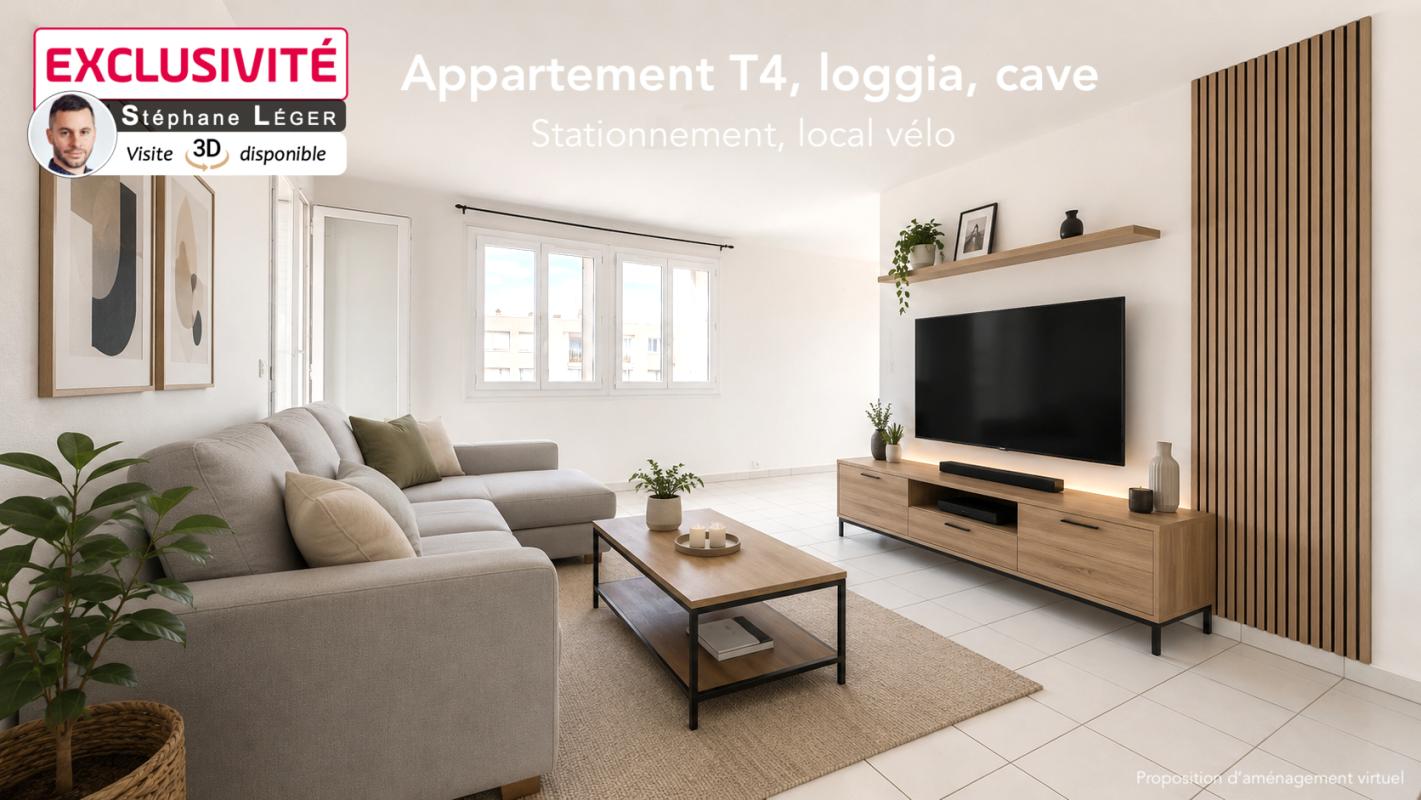MONTELIMAR Appartement Montélimar 4 pièce(s) 82 m2 1