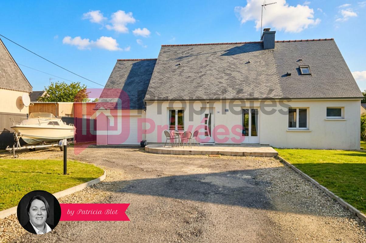 LIMERZEL Maison contemporaine de 110 m² -Isolation Extérieure - 4 chambres -Terrain de 971 m² 1