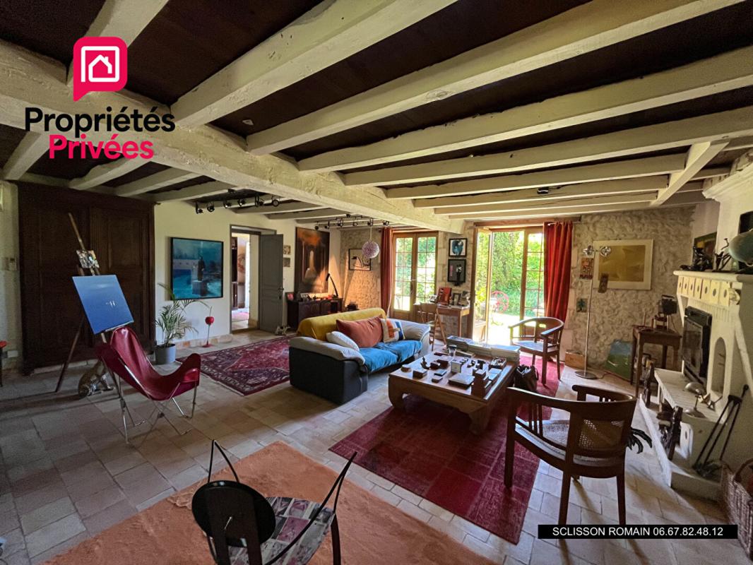 BERNEUIL Charentaise Berneuil - 186 m2 - 3 chambres - jardin arboré - PRIX 228 778 HAI 4