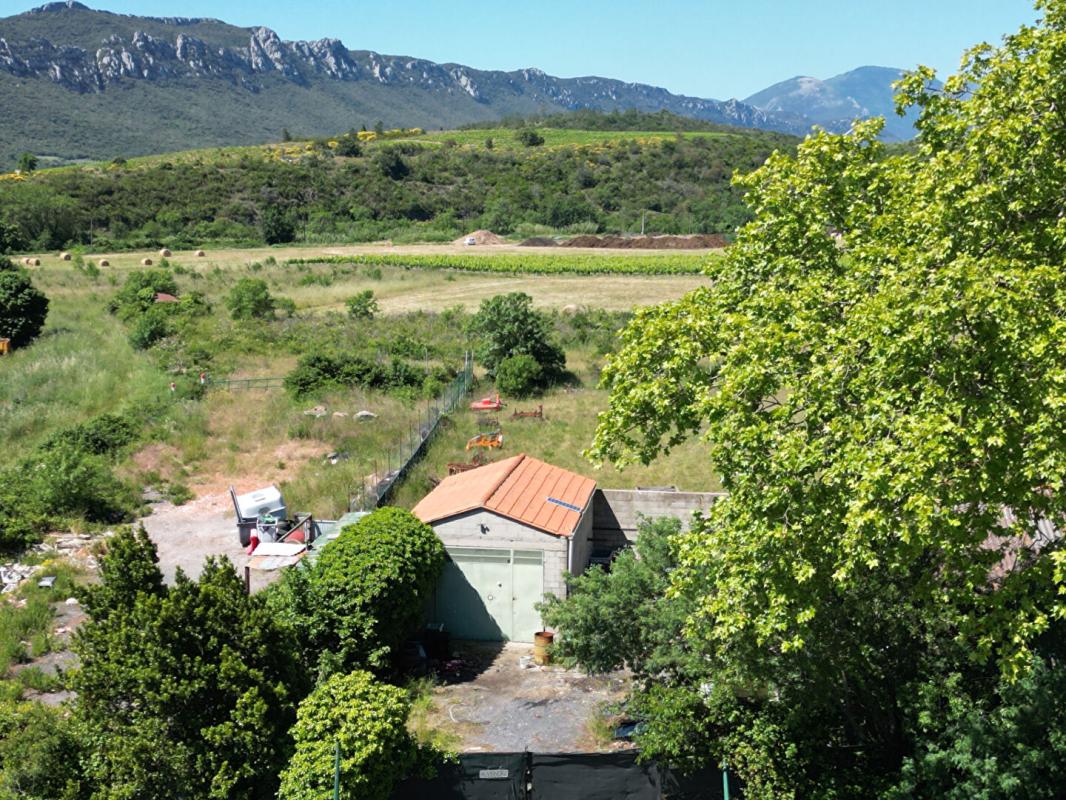 SAINT-PAUL-DE-FENOUILLET Terrain avec bâtisse 1