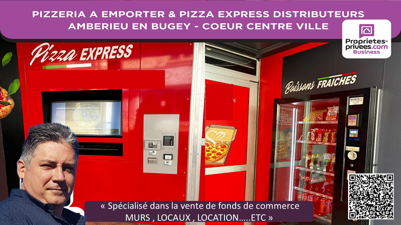 AMBERIEU-EN-BUGEY PIZZERIA AUTHENTIQUE À EMPORTER + PIZZERIA EXPRESS 24/7 / 2 CONCEPTS / COEUR DE Ambérieu-en-Bugey 1