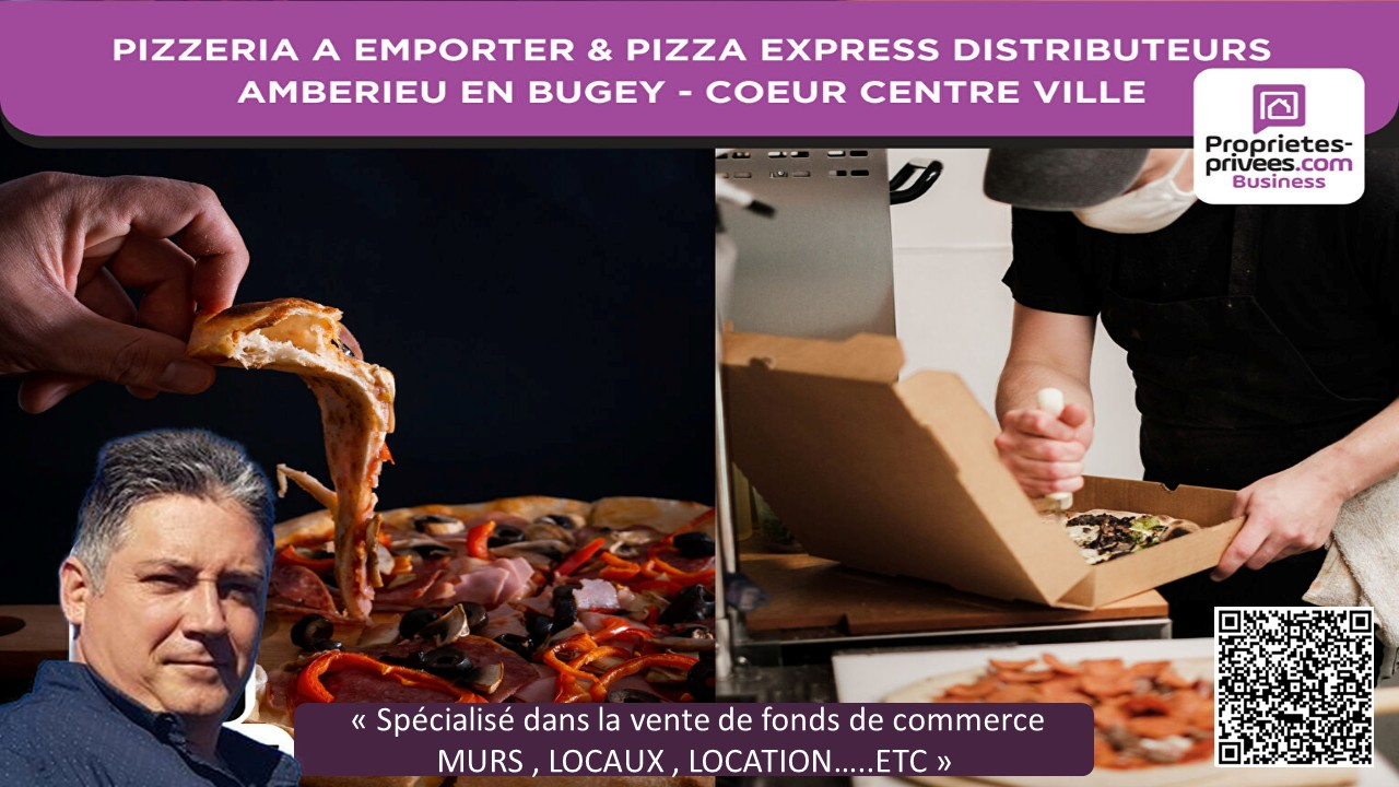 AMBERIEU-EN-BUGEY PIZZERIA AUTHENTIQUE À EMPORTER + PIZZERIA EXPRESS 24/7 / 2 CONCEPTS / COEUR DE Ambérieu-en-Bugey 2