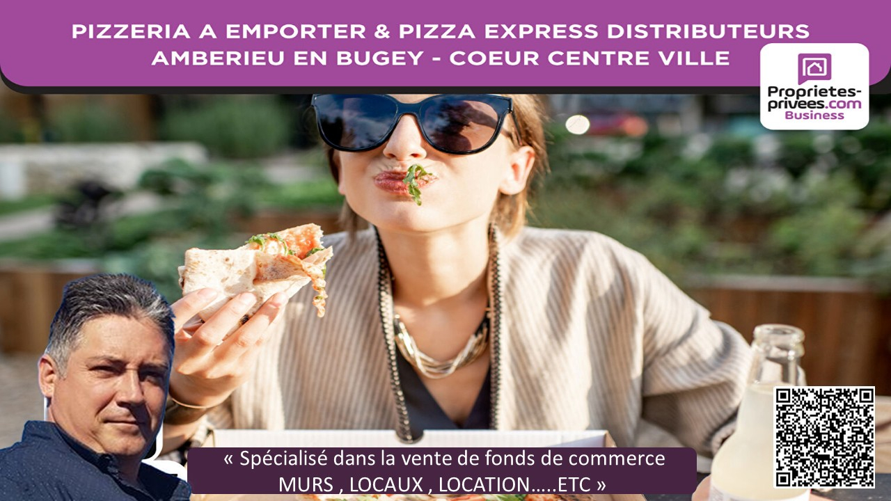 AMBERIEU-EN-BUGEY PIZZERIA AUTHENTIQUE À EMPORTER + PIZZERIA EXPRESS 24/7 / 2 CONCEPTS / COEUR DE Ambérieu-en-Bugey 4