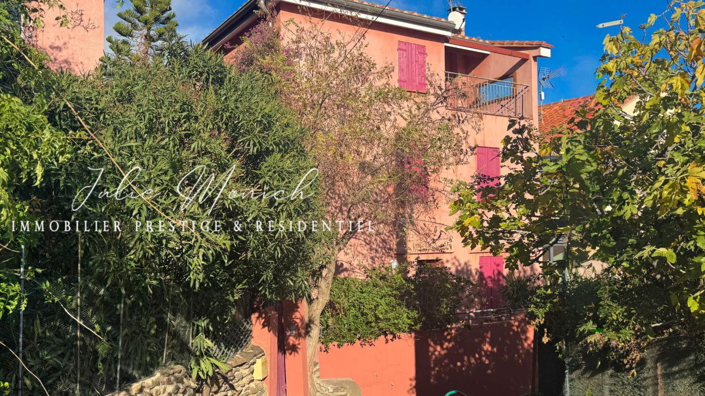 PORT-VENDRES MAISON 3 FACES AVEC TERRASSES ET JARDIN 17
