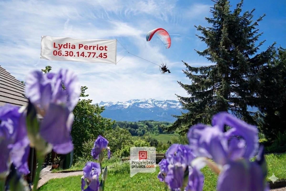 SAINT-HILAIRE Plateau des Petites Roches (38660) - Chalet T6 en madriers + studio + carport + jardin 18