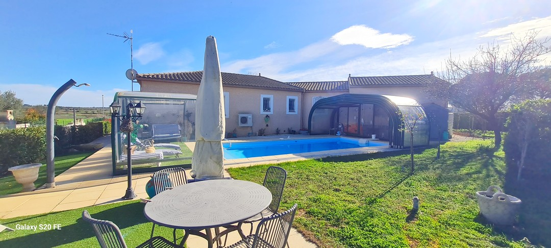 SAINT-GENIES-DE-FONTEDIT Splendide villa de 140m² avec double garages/piscine/ vue dégagée sur 1161m² de terrain 5