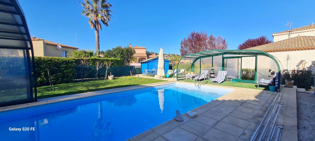 SAINT-GENIES-DE-FONTEDIT Splendide villa de 140m² avec double garages/piscine/ vue dégagée sur 1161m² de terrain 6