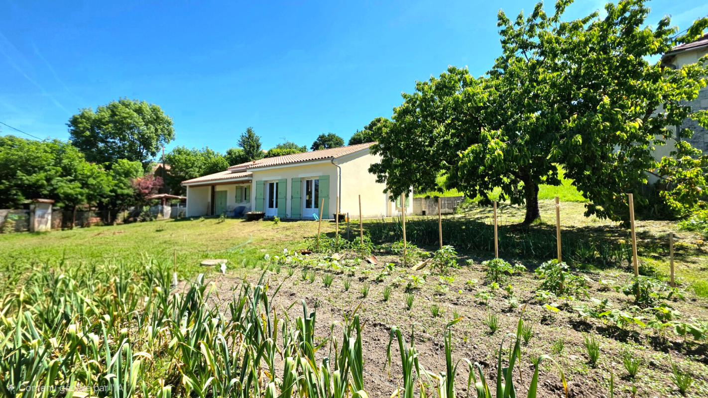 RIBERAC Maison plain pied avec garage 1
