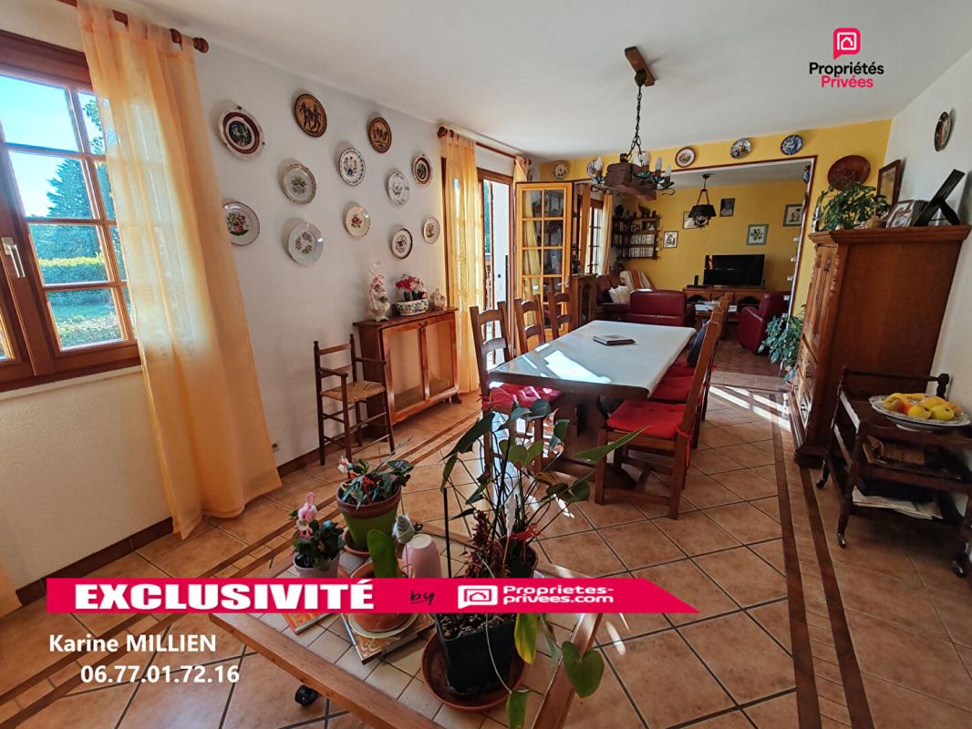 MUZY MUZY 27650 Maison individuelle - 1 étage - 3 chambres - 1 bureau - Garage - Quart port - Terrain - 223600 HAI 5