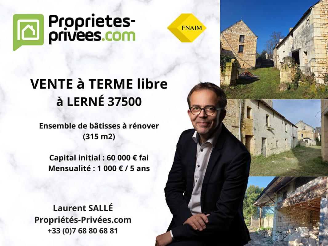 LERNE LERNÉ (37500) - Ensembles de Bâtisses à rénover (315 m2) 1