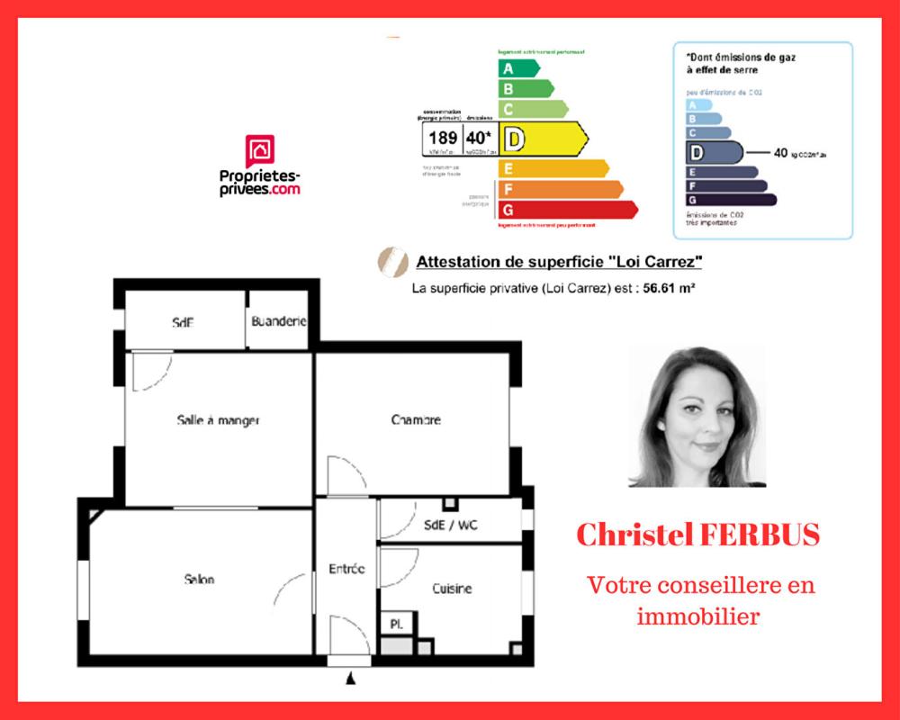 VILLEMOMBLE 93250 VILLEMOMBLE - Appartement 3 pièces- 1 chambres -cave- Proche RER E GAGNY 2