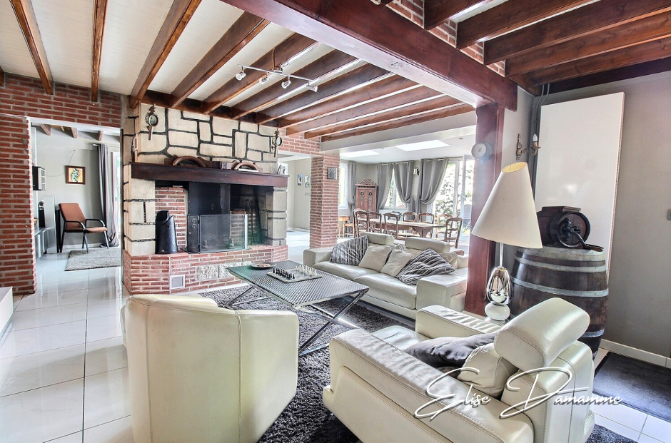 SAINT-JOUIN-BRUNEVAL Grande maison 5 chambres, piscine intérieure, salle de billard, jardin, garage double 5