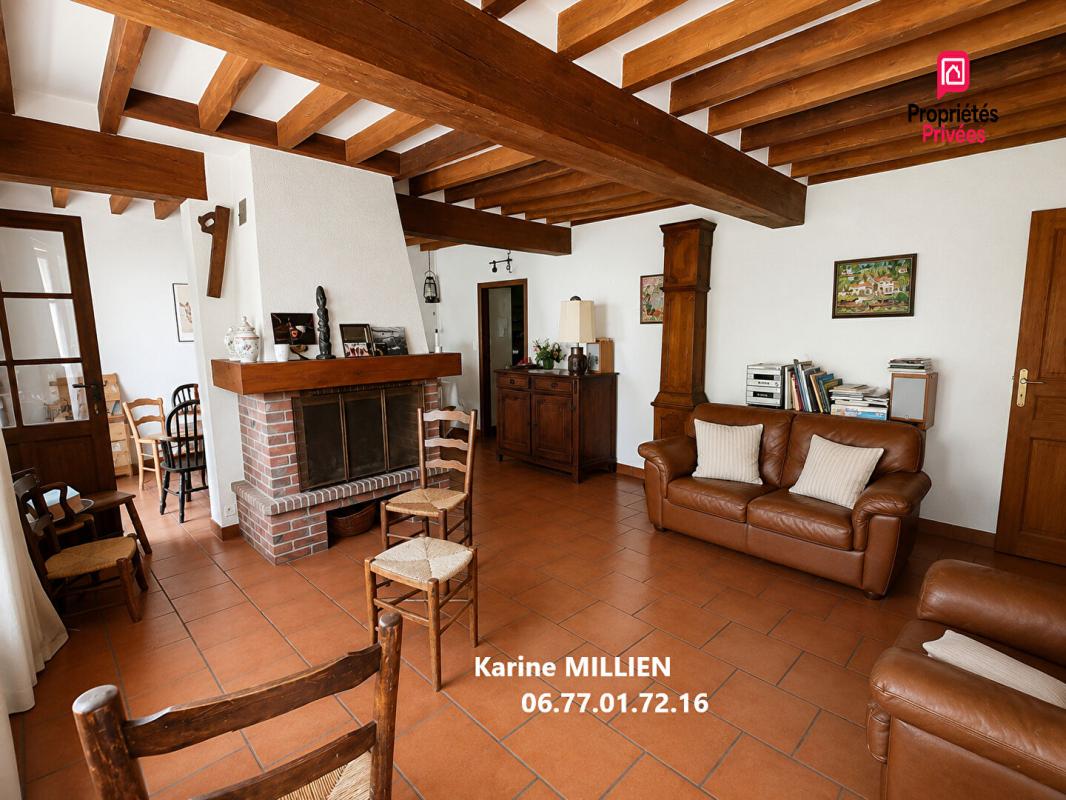 MUZY MUZY 27650 Longère et dépendance - 4 chambres - Garage - Atelier - Terrain - 190000 5