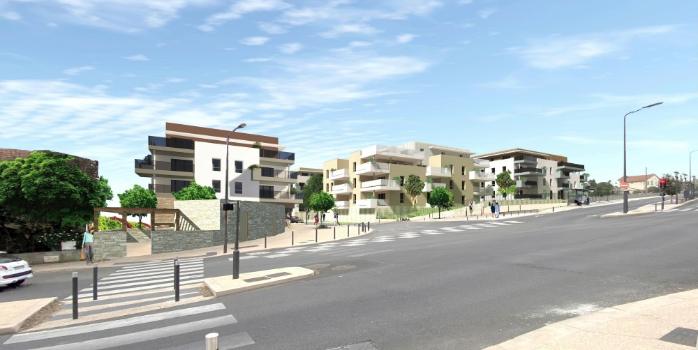 NIMES Appartement Nimes 3 pièce(s) 75,38 m2 + Parking 3