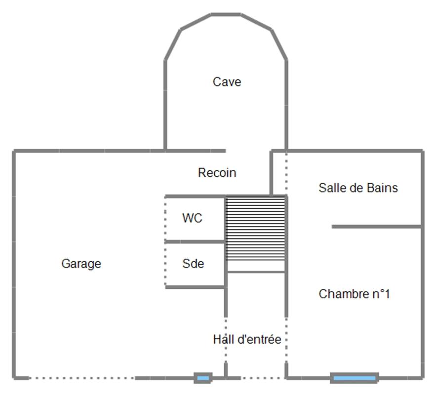 ROCHEMAURE Maison  6 pièce(s) 70 m2 1