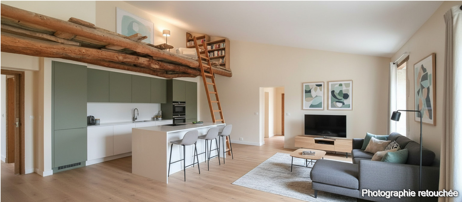 ROCHEMAURE Maison  6 pièce(s) 70 m2 13