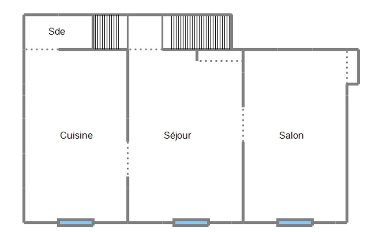 ROCHEMAURE Maison  6 pièce(s) 70 m2 5