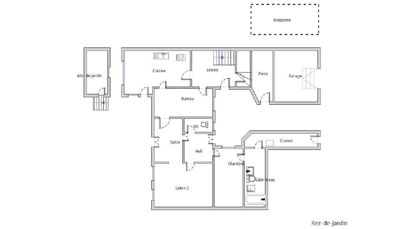 DREUX DREUX 28100 Maison en centre ville - 5 chambres - Garage - Dépendance - Grenier - Terrain - 275600 HAI 17