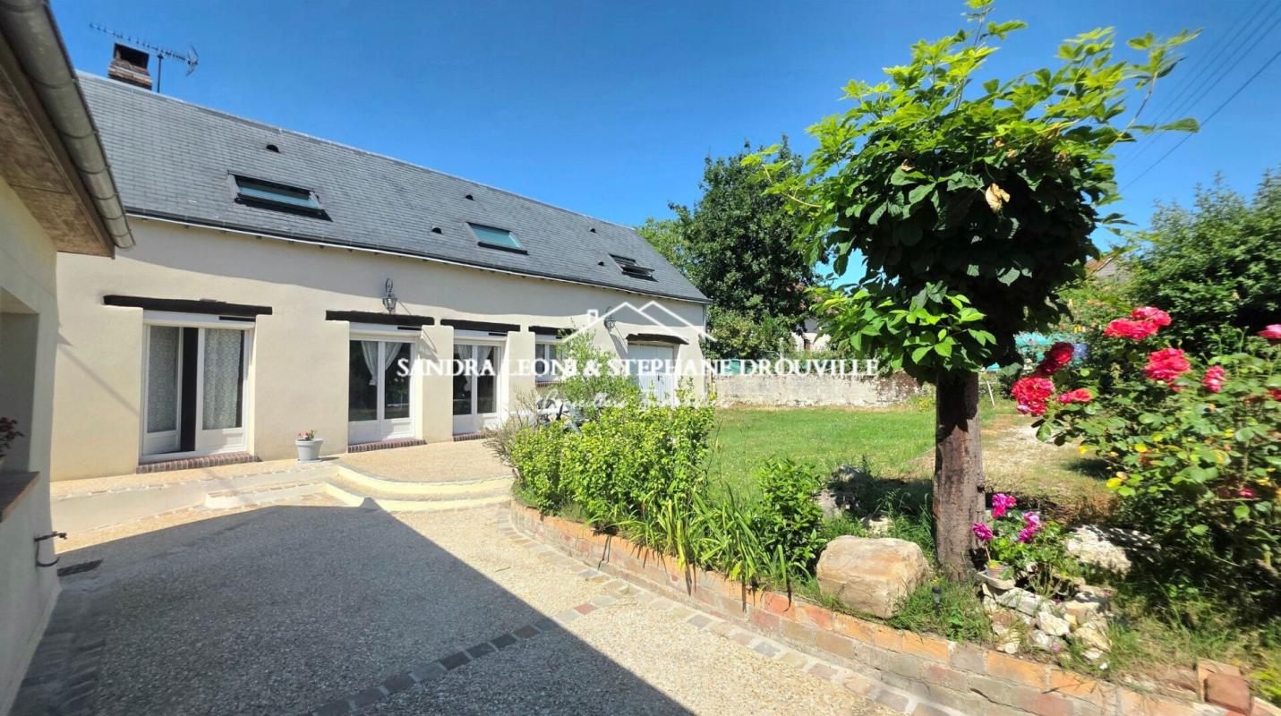MAINTENON PROCHE MAINTENON - JOUY RAVISSANTE LONGERE de 175 m² + DEPENDANCE HABITABLE de 56 m² 2