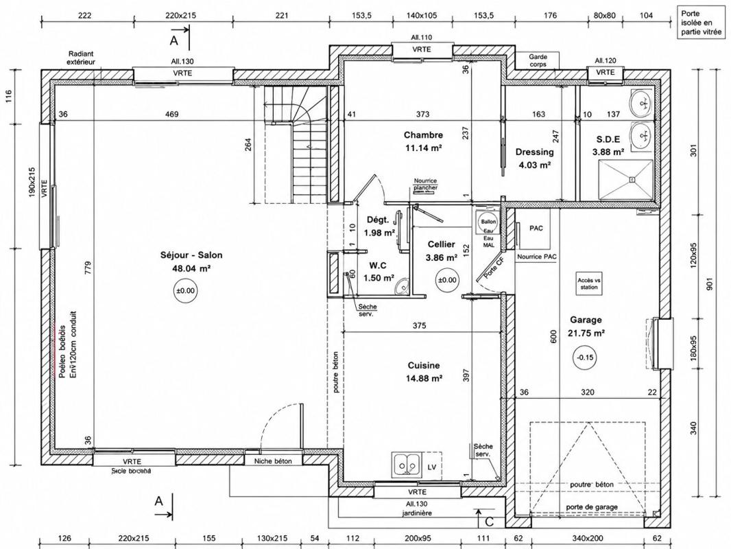 PONT-L'EVEQUE 14130 Maison de 175 m² 5 chambres proche Pt L'Evêque 609 000 Euros 8