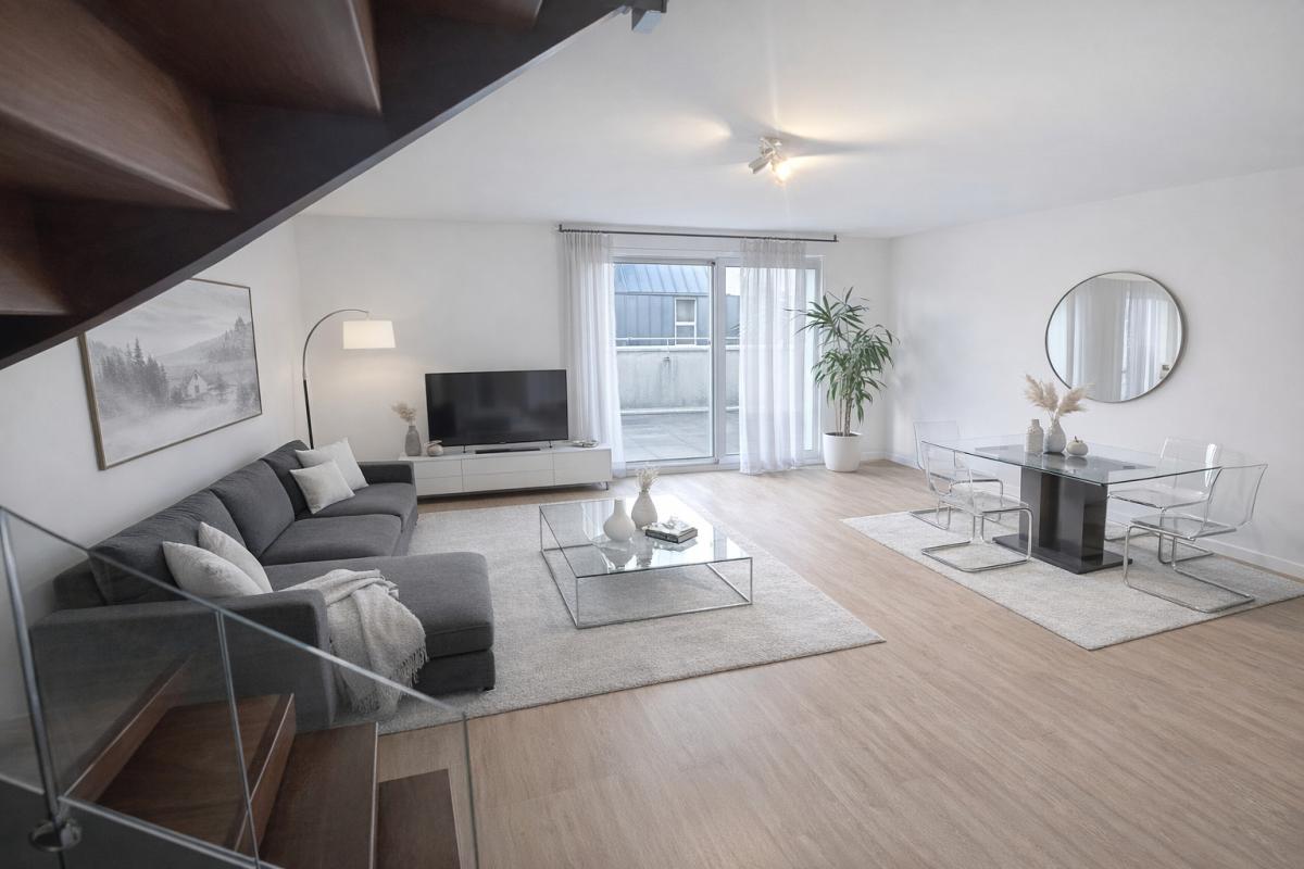 SURZUR SURZUR Appartement T3 en DUPLEX de 67,70 m2, lumineux. À pied du bourg 2