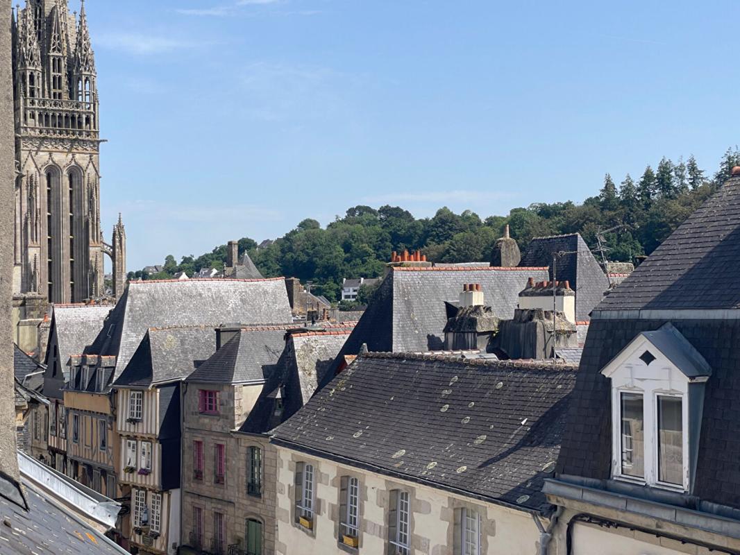 QUIMPER QUIMPER HYPERCENTRE - Charmant T2 meublé rénové avec vue sur les toits 6