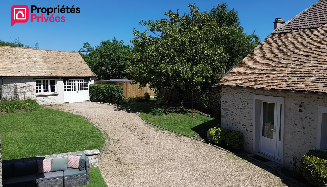 LONGNES Maison ancienne 138m2 4 chambres grand garage 74m2 Jardin clos 625m2 354000 10