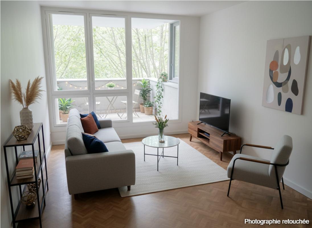 LOGNES Lognes Parc du Segrais 2P de 50 m² + terrasse 6 m² + place de stationnement en sous-sol 8