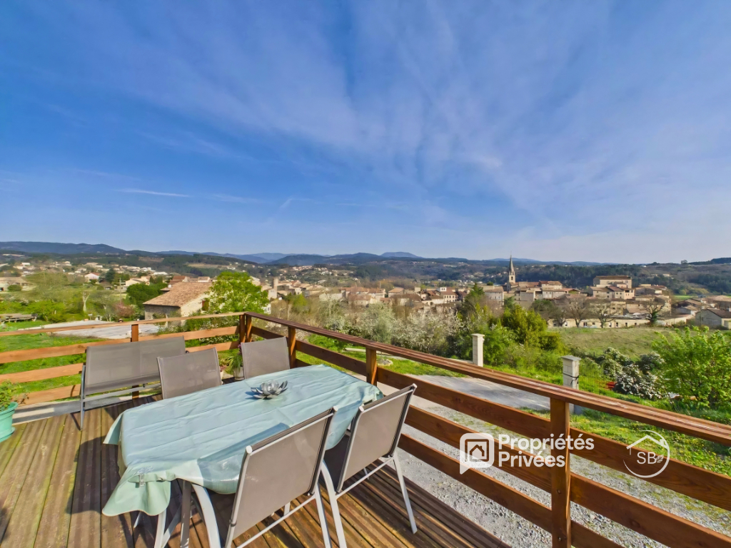 JOYEUSE Villa avec vue dominante de 127 m² - 4 chambres -Proche Joyeuse- 323 000 HAI 3