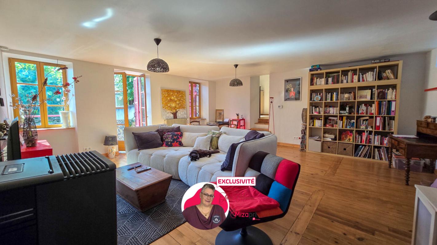 SAUVAGNAT-SAINTE-MARTHE Maison de caractère en pierres, 152 m² , Jardin, terrasse et dépendances , proche Issoire 11