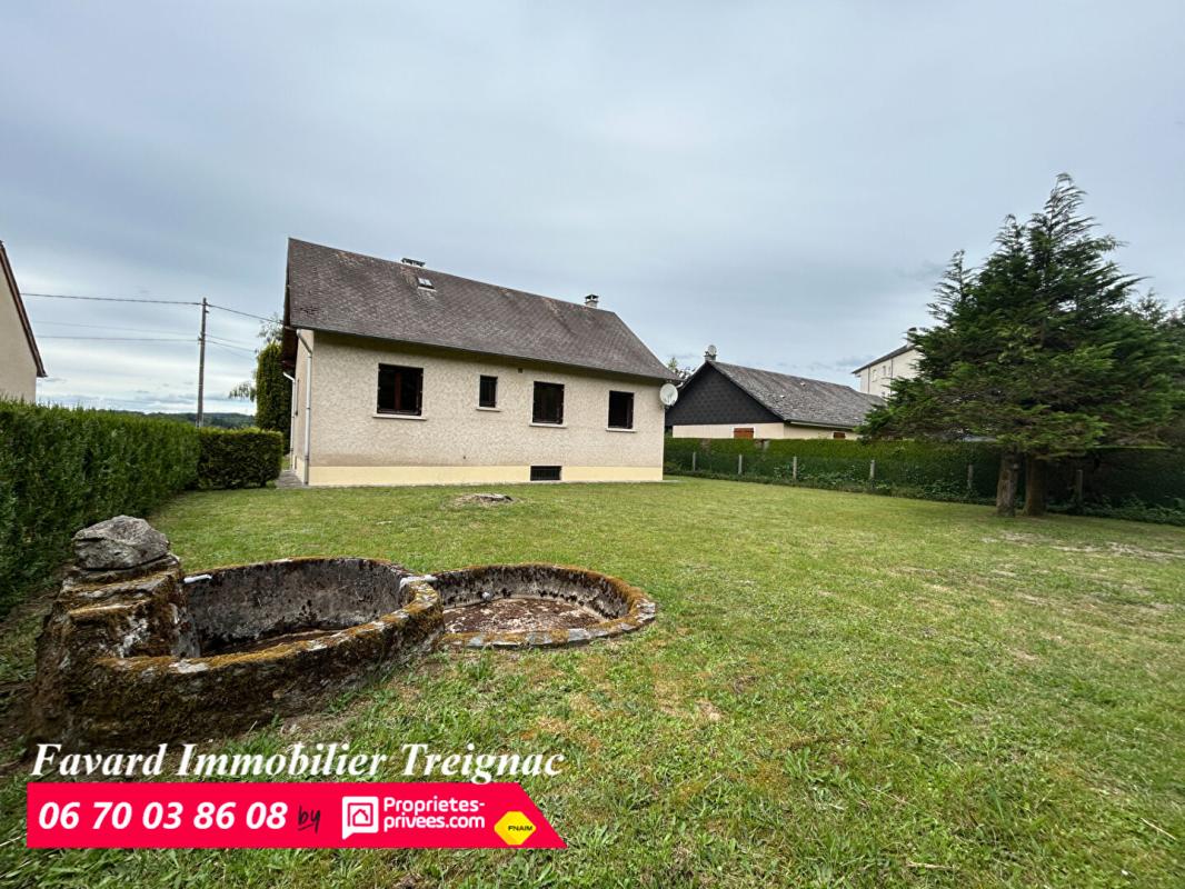 TREIGNAC Maison Treignac  120 m²  jardin plat et espace de vie de plain pied 16