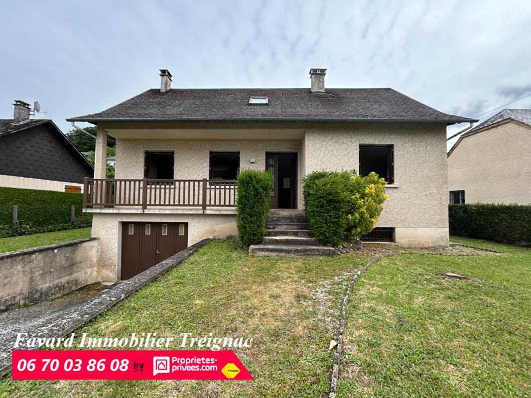 TREIGNAC Maison Treignac  120 m²  jardin plat et espace de vie de plain pied 2