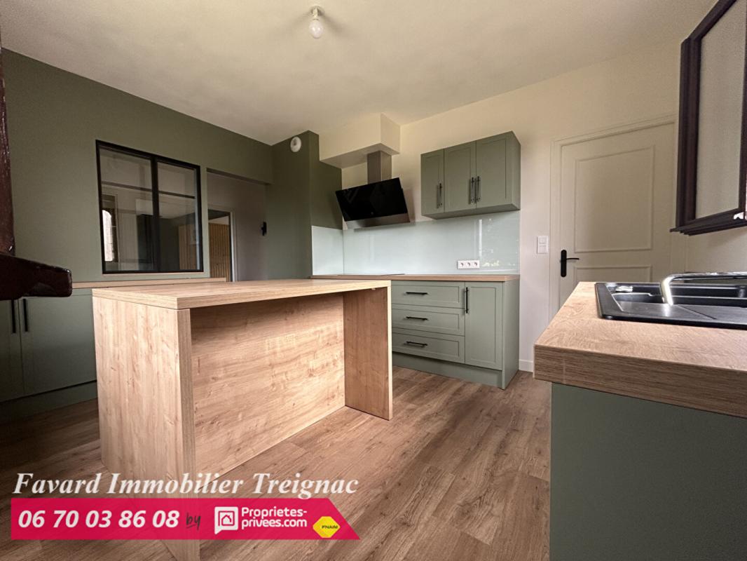 TREIGNAC Maison Treignac  120 m²  jardin plat et espace de vie de plain pied 7
