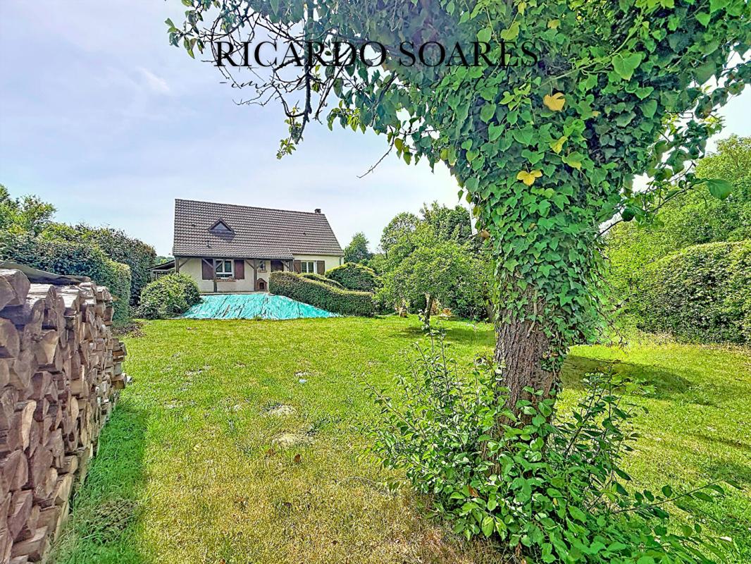 ANGICOURT 60940 ANGICOURT - MAISON FAMILIALE 103m2 AU SOL / 3 ou 4 CHAMBRES / SOUS-SOL TOTAL / TERRAIN 1215 m2 15