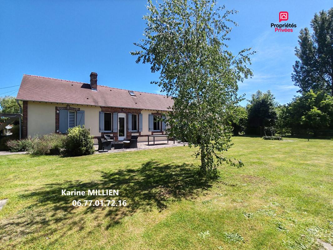 MUZY MUZY 27650 Maison individuelle de type longère - 1 étage - 4 chambres - Terrain - 279000 HAI 1