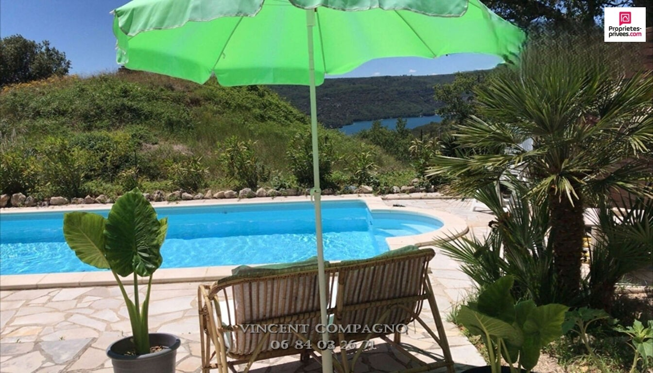 ESPARRON-DE-VERDON Maison plain-pied, piscine, studio indépendant et aperçu lac 18